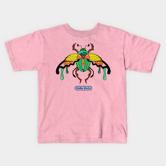 Beetle Sees Kids T-Shirt by ShelbyWorks